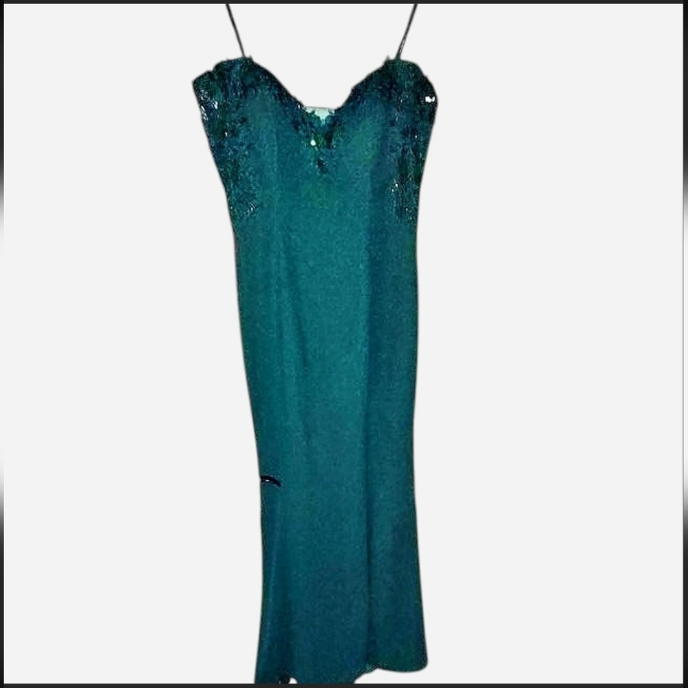 Juno Womens Embillished Off The Shoulder Evening  Gown Dress Size XL